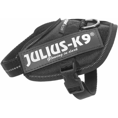 Шлейка Julius-K9 IDC®-Powerharness Baby 1 для собак (29-36см / 0,8-3кг) черный