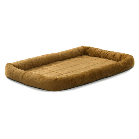 Лежанка 61х46 см MidWest Pet Bed меховая коричневая, 40224-CN