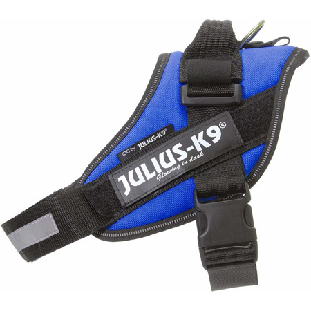 Шлейка Julius-K9 IDC®-Powerharness 3 для собак (82-115см/ 40-70кг) синий