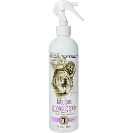 Спрей 1 All Systems Fabulous Grooming финишный для груминга 355 мл, 09205