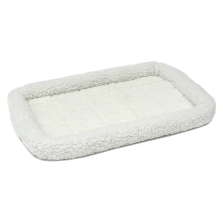 Лежанка 76х53 см MidWest Pet Bed флисовая белая