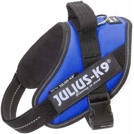 Шлейка Julius-K9 IDC®-Powerharness Mini-Mini для собак (40-53см/ 4-7кг) синий