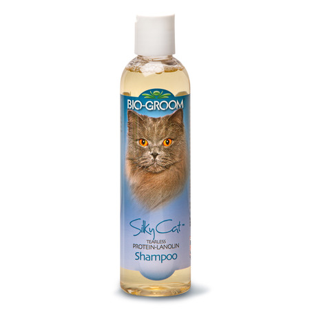 Шампунь-кондиционер Bio-Groom Silky Cat Shampoo для кошек шелковый 237 мл, 20008