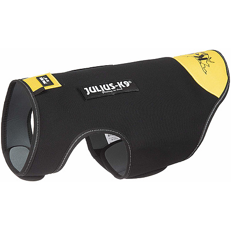 Жилет для собак Julius-K9 IDC Neoprene, черный, желтый, размер M, 650254