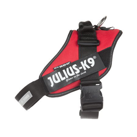 Шлейка Julius-K9 IDC®-Powerharness 3 для собак (82-115см/ 40-70кг) красный