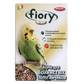 Корм Fiory ORO MIX Cocory для волнистых попугаев 400 г фото 2