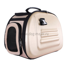 Складная сумка-переноска Ibiyaya для животных до 6 кг, бежевая, 341242 фото 4