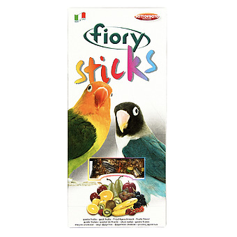 Палочки Fiory Sticks с фруктами для средних попугаев 2х60 г фото 2