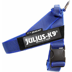 Шлейка Julius-K9 IDC®-Belt harness Color & Gray 0 для собак (57-74см / 14-25кг) синий фото 2