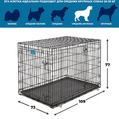 Клетка MidWest Life Stages 2 двери 107х71х79h см фото 7