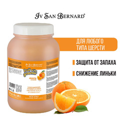 Шампунь для животных Iv San Bernard ISB Fruit of the Grommer Orange, для слабой выпадающей шерсти, с силиконом, 3,25 л, NSHAAR3250 фото 3