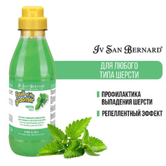 Шампунь для животных Iv San Bernard ISB Fruit of the Grommer Mint, для любого типа шерсти, с витамином В6, 500 мл, NSHAME500 фото 3