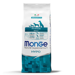 Корм сухой Monge "Dog Speciality Hypoallergenic", для собак, гипоаллергенный, с лососем и тунцом, 12 кг, 70011174 фото 5