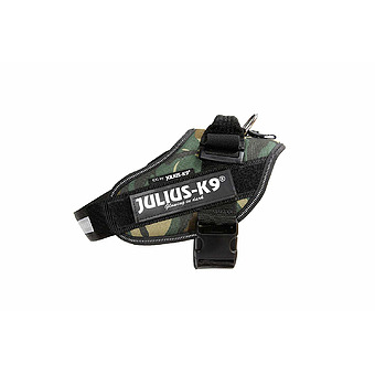 Шлейка для собак Julius-K9 IDC-Powerharness, размер 0, 14-25 кг, камуфляж, 58-76 см, 642839 фото 1