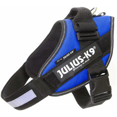 Шлейка Julius-K9 Powerharness 0 для собак (58-76см/ 14-25кг) синий, 616465 фото 2