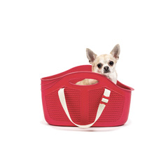 Сумка-переноска Bama Pet Mia Pet bag для собак мини-пород и кошек, красная фото 2