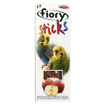 Палочки Fiory Sticks с яблоком для попугаев 2х30 г фото 2