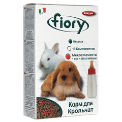 Корм гранулированный Fiory Puppypellet для крольчат 850 г фото 6