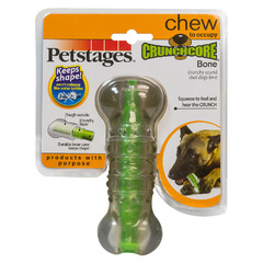 Petstages игрушка для собак "Хрустящая косточка" резиновая 12 см средняя, 265YEX фото 2