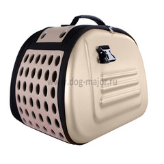 Складная сумка-переноска Ibiyaya для животных до 6 кг, бежевая, 341242 фото 3