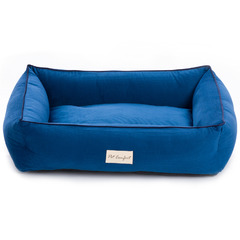 Лежанка Pet Comfort для кошек и собак мелких пород, Golf Vita 03 размер S 60х75 см, синий фото 5